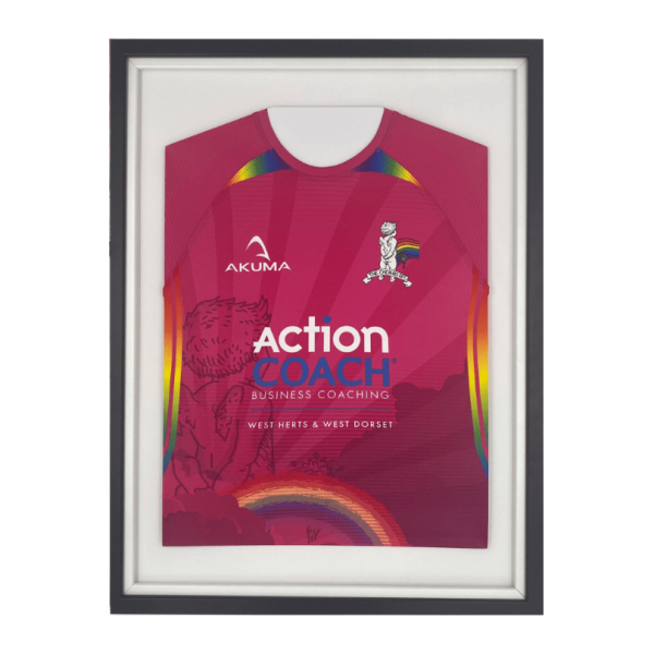 Action Coach Rugby Shirt Framing