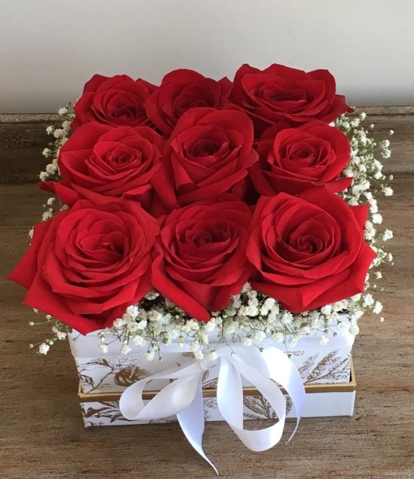 Boxed Roses 1