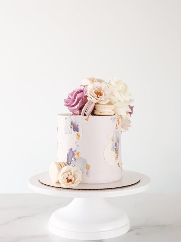 Floral Watercolor Cake