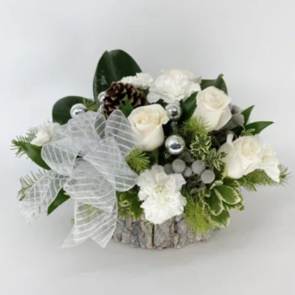 Frosted Elegance Arrangement